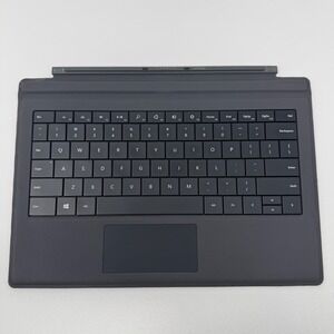 Microsoft Model 1644 Type Cover for Surface Pro 3 Black Keyboard Trackpad QWERTY